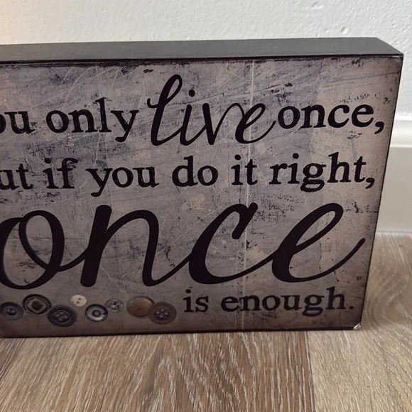 Inspirational Black and Gray Wall Art Decor - Picture 7 of 13